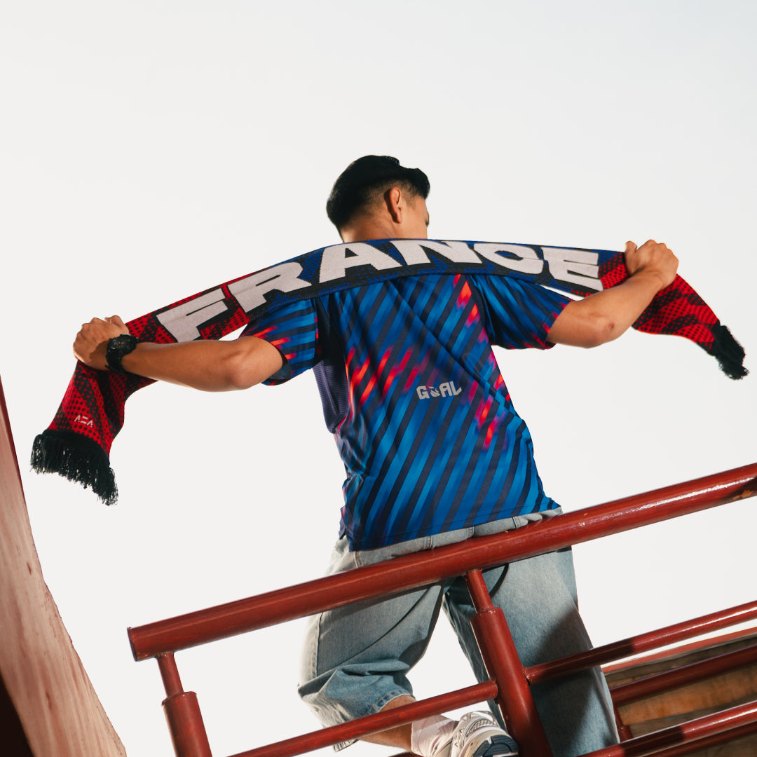 AZA France Goal Edition Syal - Navy