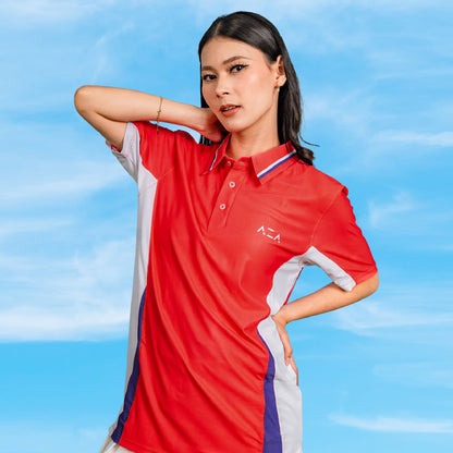 AZA Basic Essentials Polo - Pink