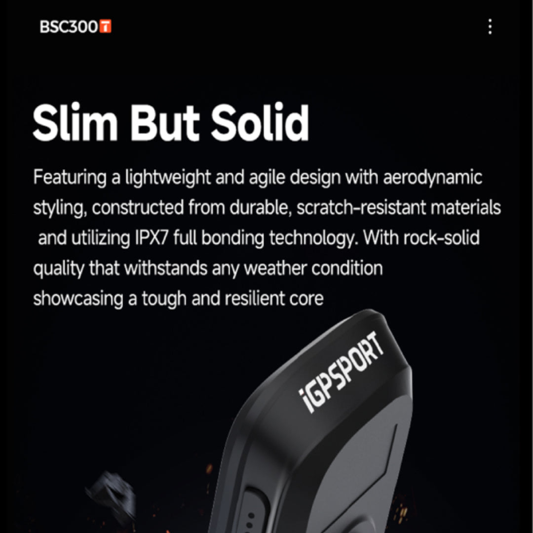 iGPSPORT Bike Computer BSC300T
