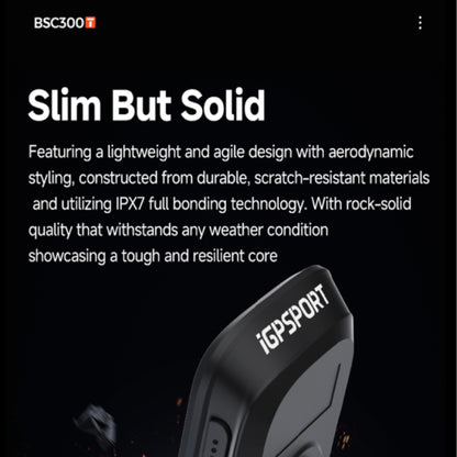 iGPSPORT Bike Computer BSC300T