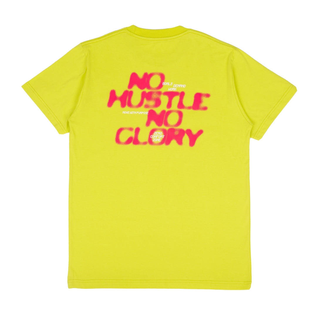 AZA x DBL No Hustle No Glory T-Shirt - Lime