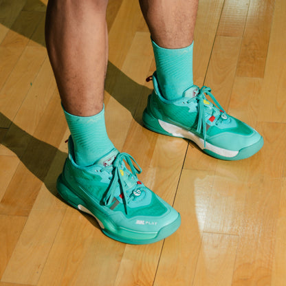AZA DBL Play Floater Basketball Shoes - Turquoise