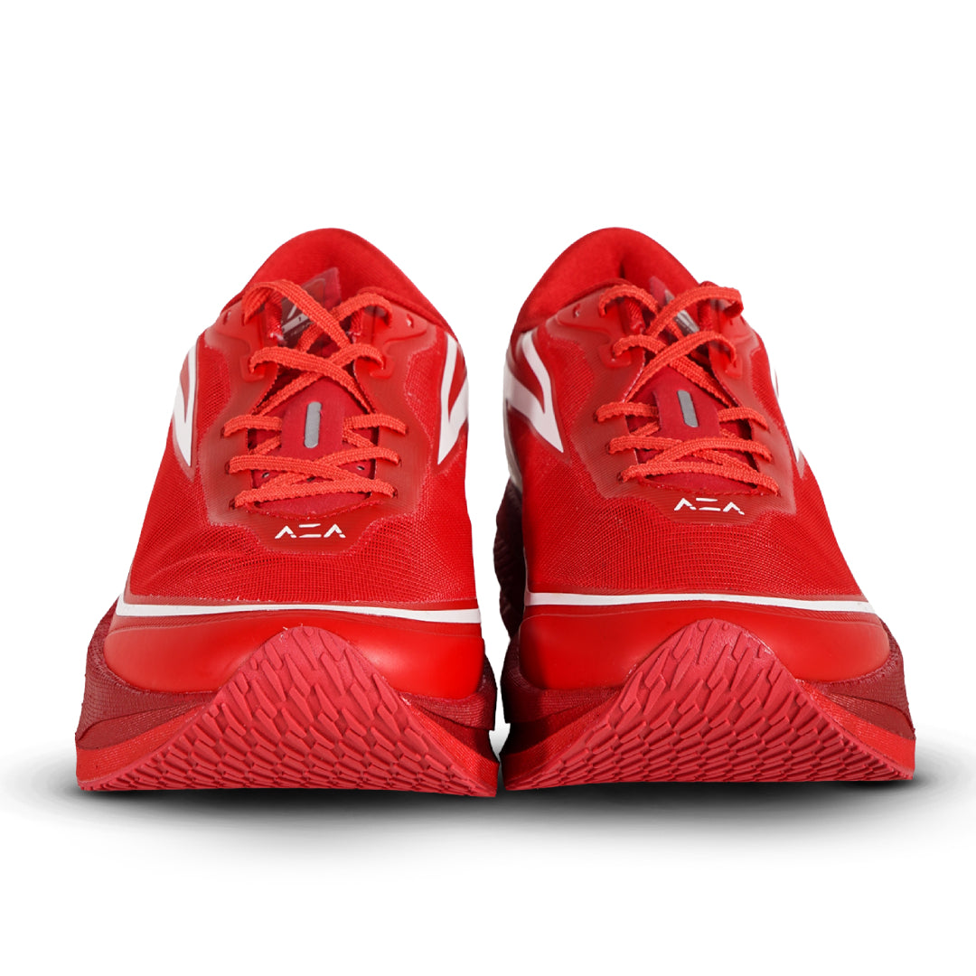 AZA RUN 1 Pygmalion Courage Running Shoes - Red White