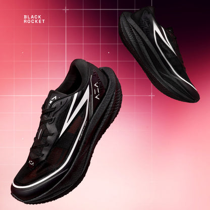 AZA RUN 1 Pygmalion Black Rocket Running Shoes