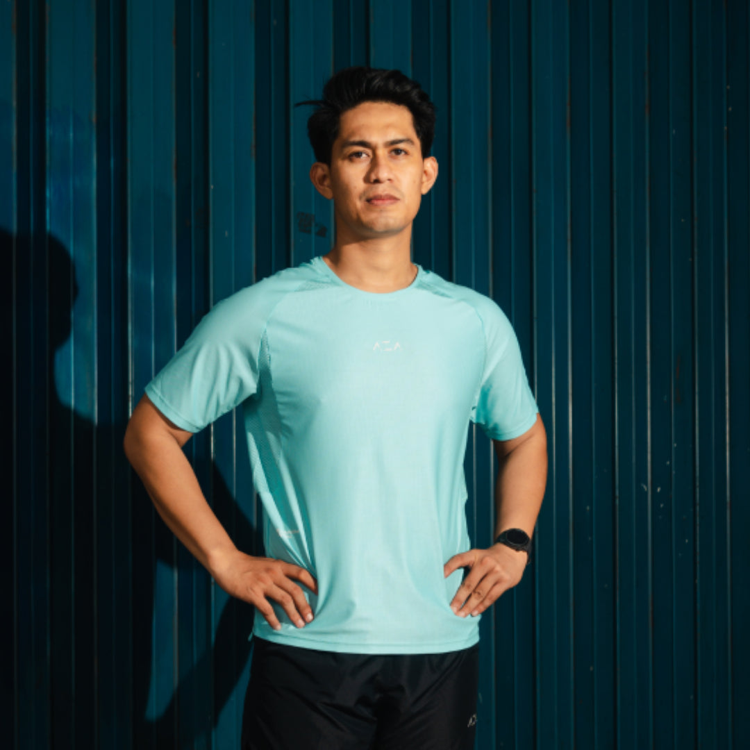 AZA Running Trimform Jersey – Mint Green