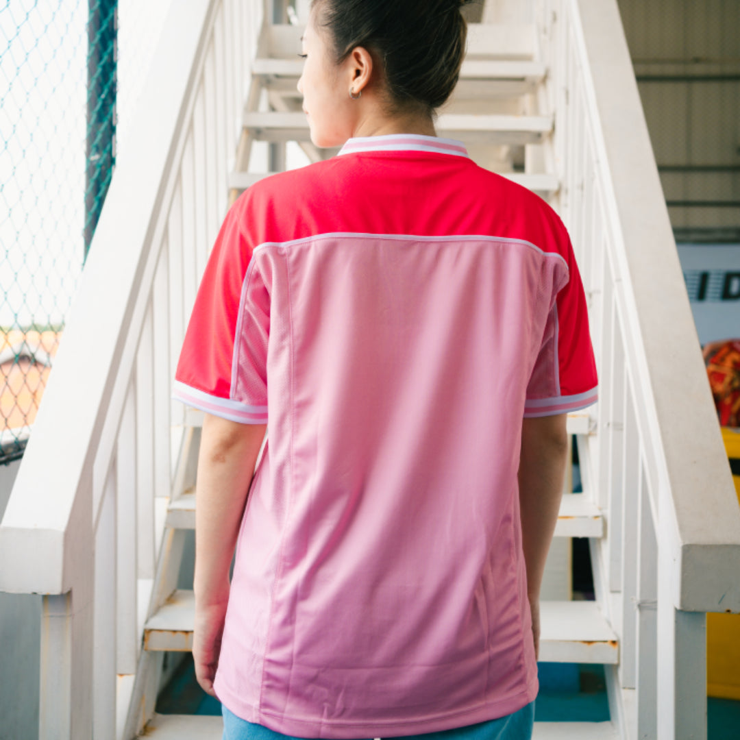 AZA Pink Play American Football Jersey - Pink