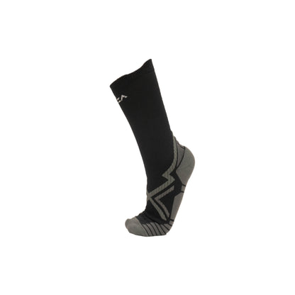 AZA Ignite II Crew Socks - Black White