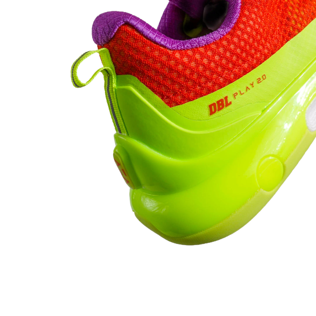AZA DBL Play 2.0 Kids Basketball Shoes - Lime Light