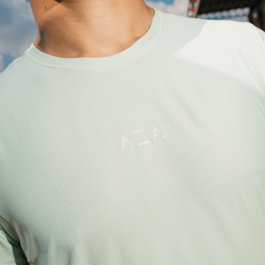 AZA Running Trimform Jersey – Pastel Green