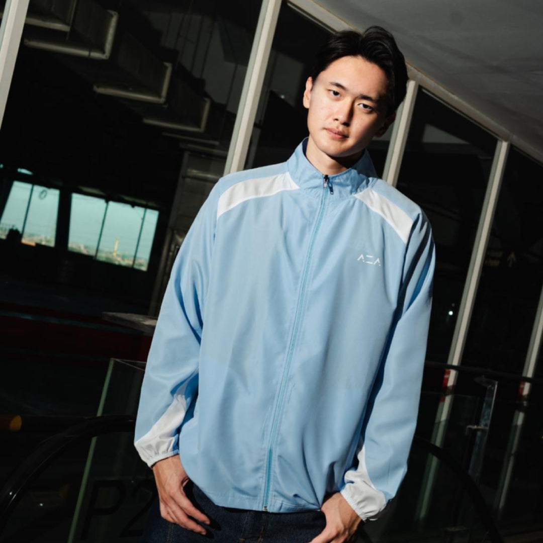 AZA Woven Versatile Jacket - Blue