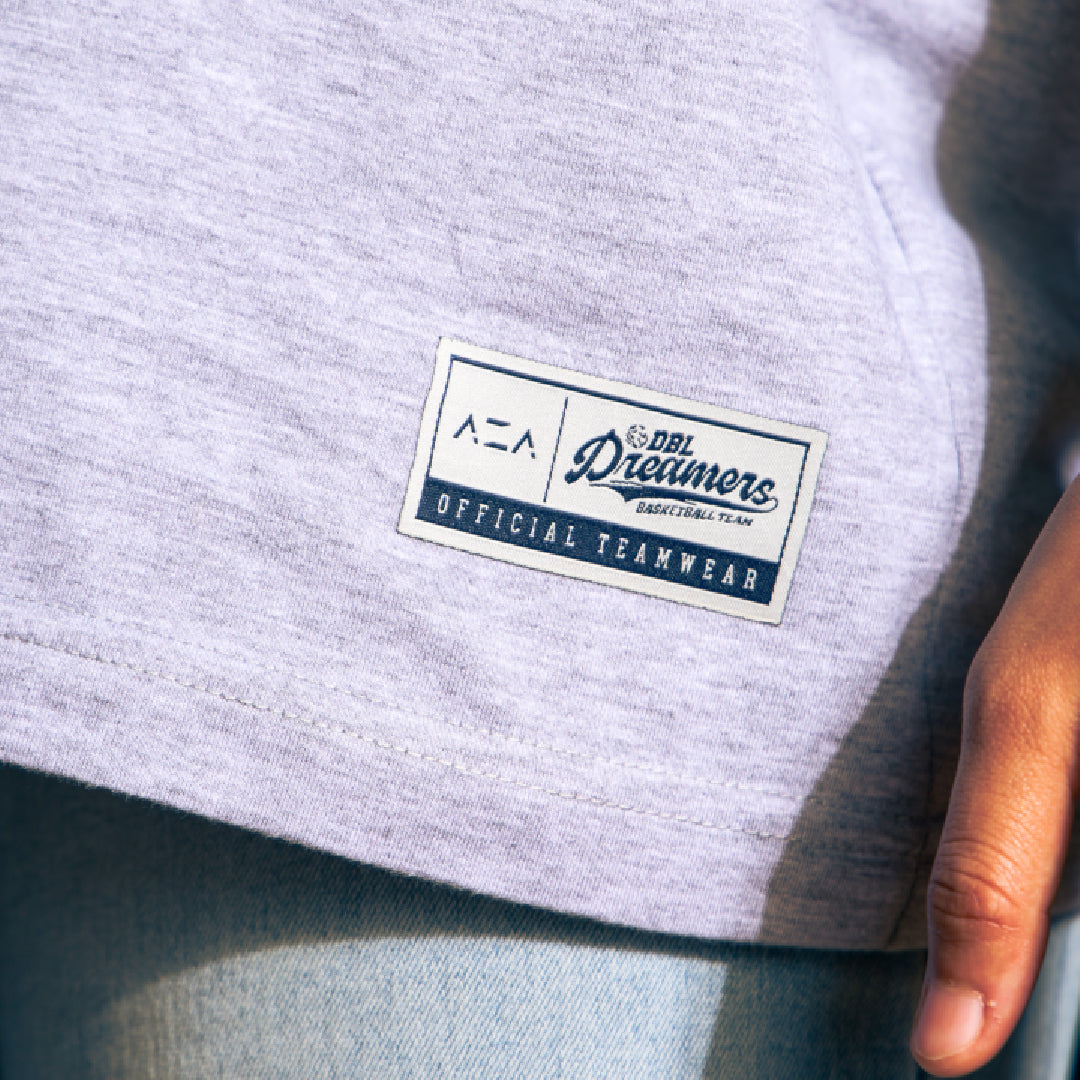 AZA x DBL Dreamers Home T-Shirt - Misty Grey