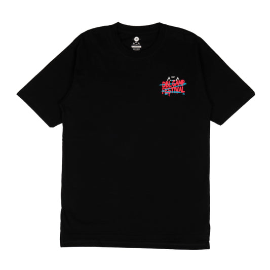 AZA x DBL Camp Edition Electric Oversize T-Shirt - Black