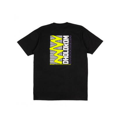 AZA x MAINSEPEDA T-Shirt Dholo KOM - Black