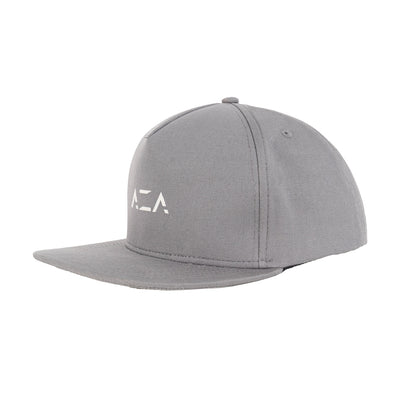 AZA Classic Snapback Hat - Light Grey