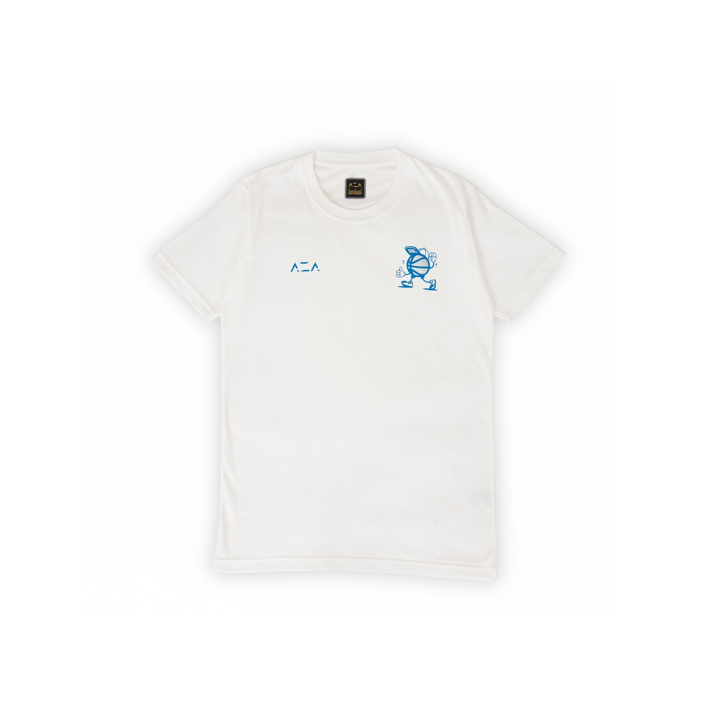 AZA x DBL Camp 24 Series T-Shirt Doodle Basketball - White