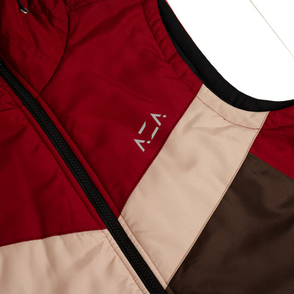 AZA Vest Insulated Edition - Maroon Cream