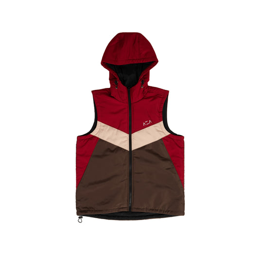 AZA Vest Insulated Edition - Maroon Cream