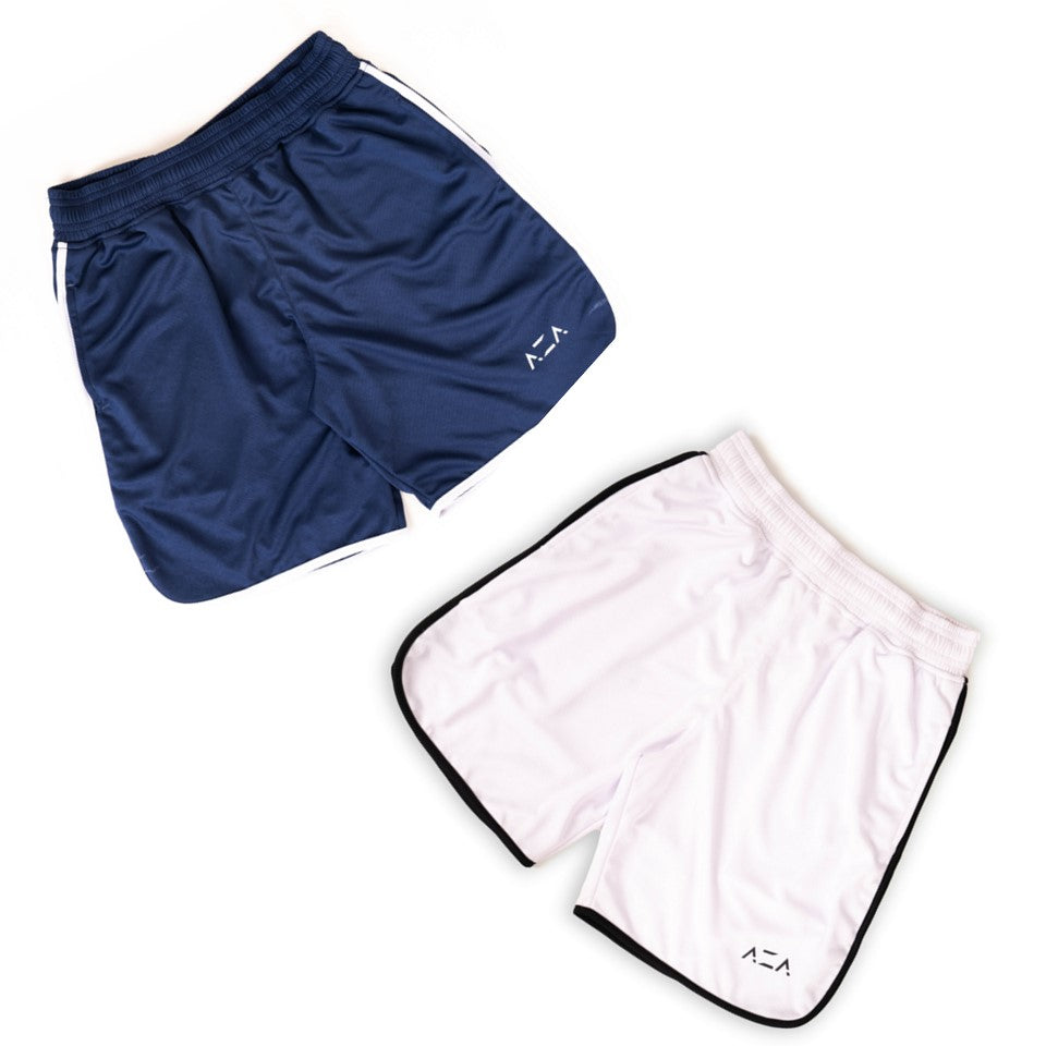 AZA Basketball Icon Shorts - Navy/White