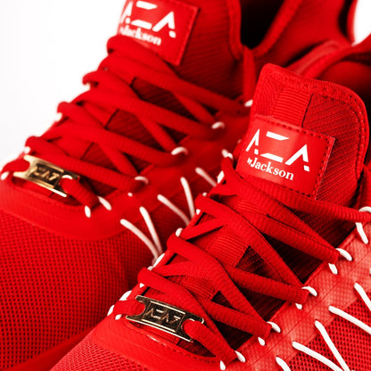 AZA 7 Basketball Shoes - Wood Dragon Edition (Red)
