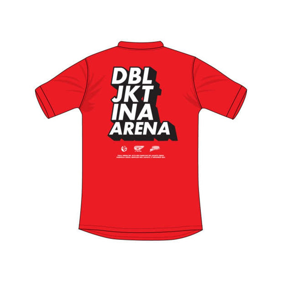 AZA x DBL JKT T-Shirt INA Arena - Red