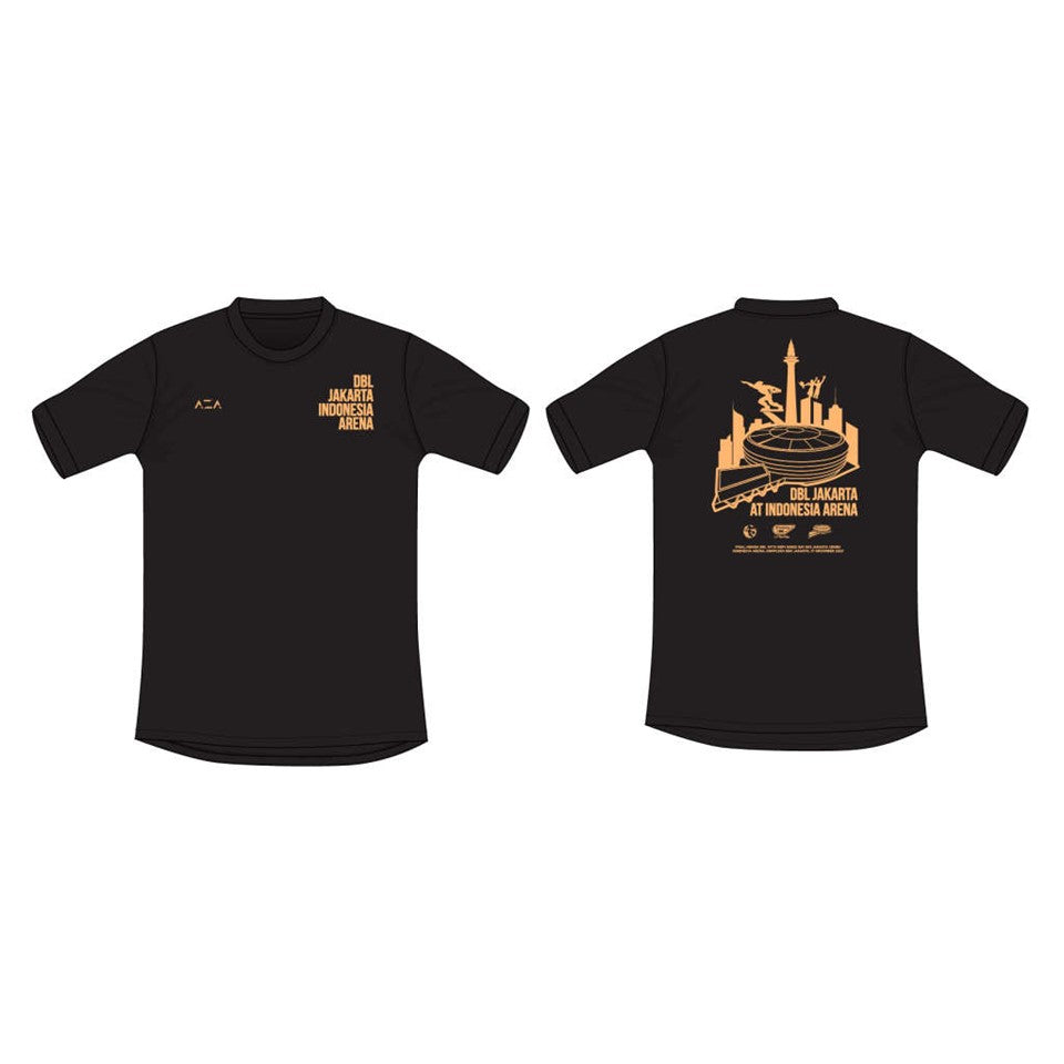 AZA x DBL JKT T-Shirt Indonesia Arena Icon - Black