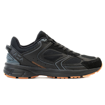 AZA Neo Classic Academic Shoes - Black Grey