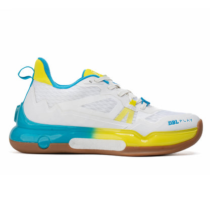 AZA DBL Play Pick N' Pop Basketball Shoes - White
