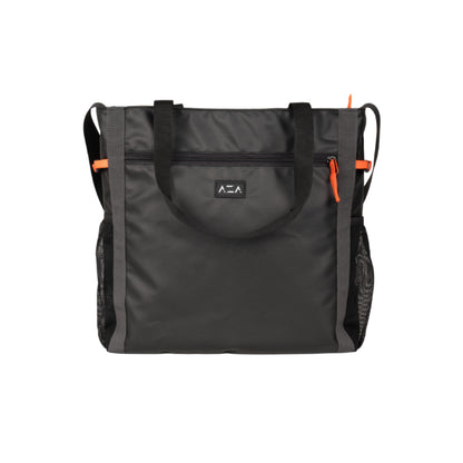 AZA Utility Retro Tote Bag - Black