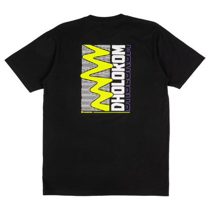 AZA x MAINSEPEDA T-Shirt Dholo KOM - Black