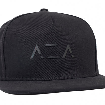 AZA Snapback Hat Dark Series - Black