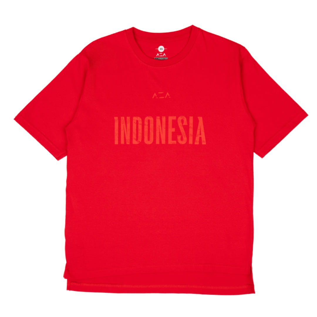 AZA Indonesia Oversize T-Shirt Red