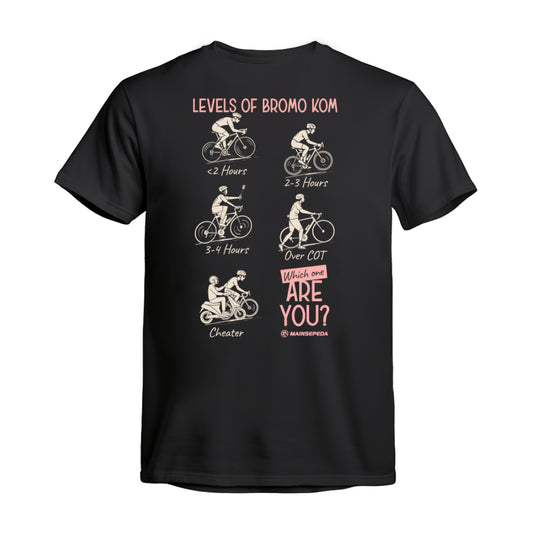 AZA x MAINSEPEDA Levels of Bromo KOM T-Shirt