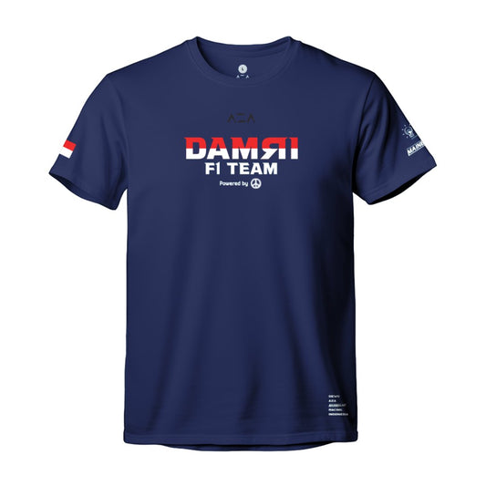 AZA X MAINBALAP Damri F1 Team T-Shirt - Navy
