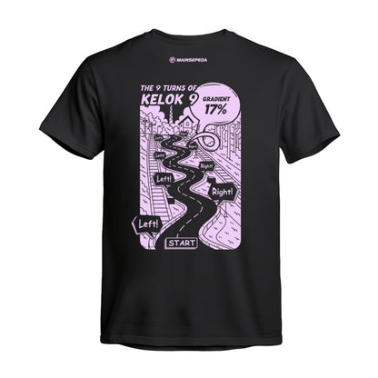 AZA x MAINSEPEDA Dholo Nine Turns T-Shirt - Black