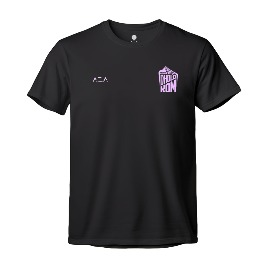 AZA x MAINSEPEDA Dholo Nine Turns T-Shirt - Black