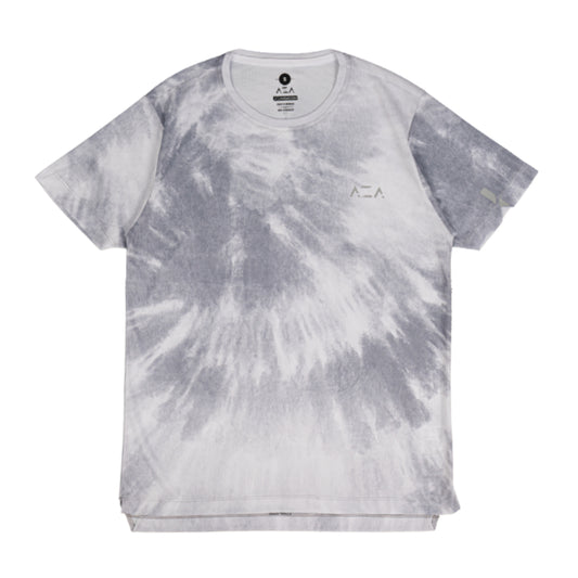 AZA x GFR Allover Print Tie Dye Running Jersey - Grey