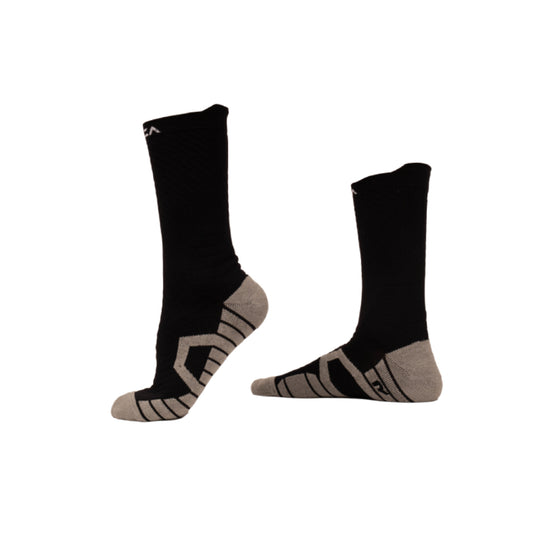 AZA Ignite Crew Socks - Black