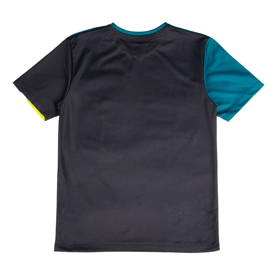 AZA x Mainbalap Racing Heritage Carbon Pattern Performance Shirt - Green