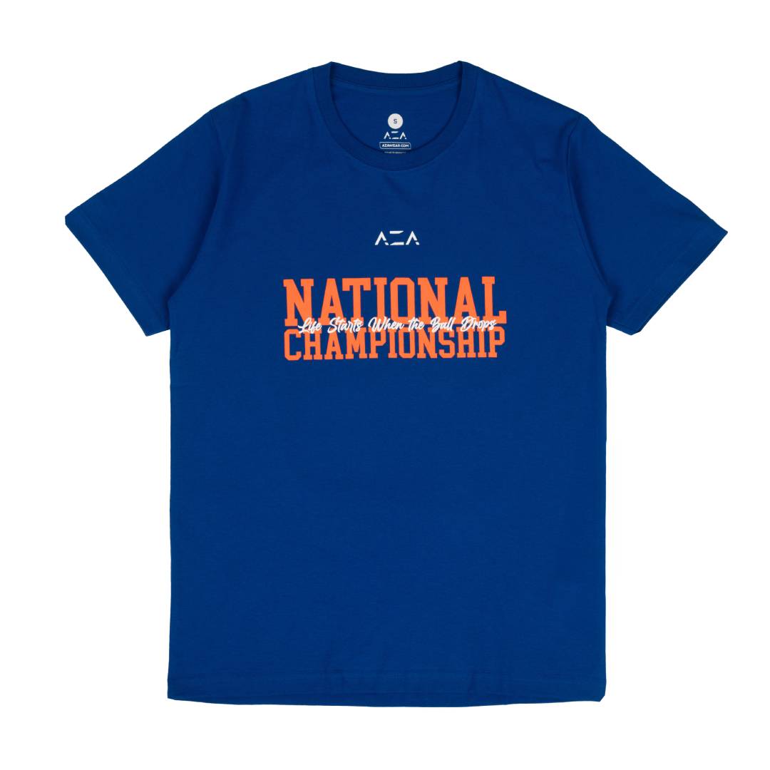 AZA x Kejurnas Edition Tip-Off T-Shirt - Blue