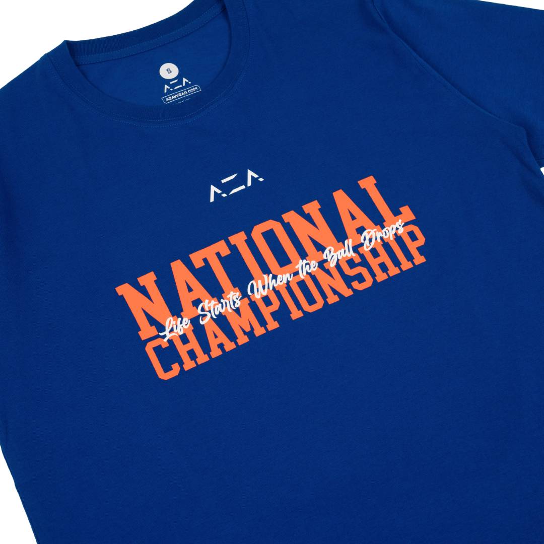 AZA x Kejurnas Edition Tip-Off T-Shirt - Blue