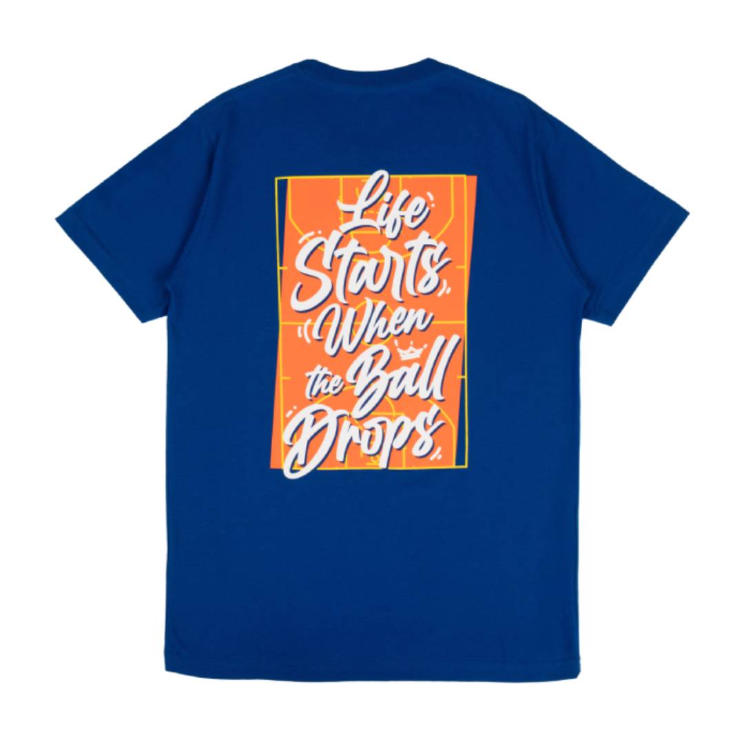 AZA x Kejurnas Edition Tip-Off T-Shirt - Blue