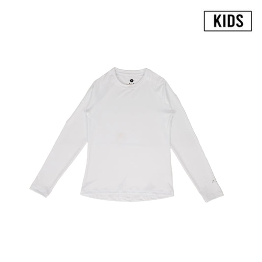 AZA Baselayer Long Sleeve Kids - White