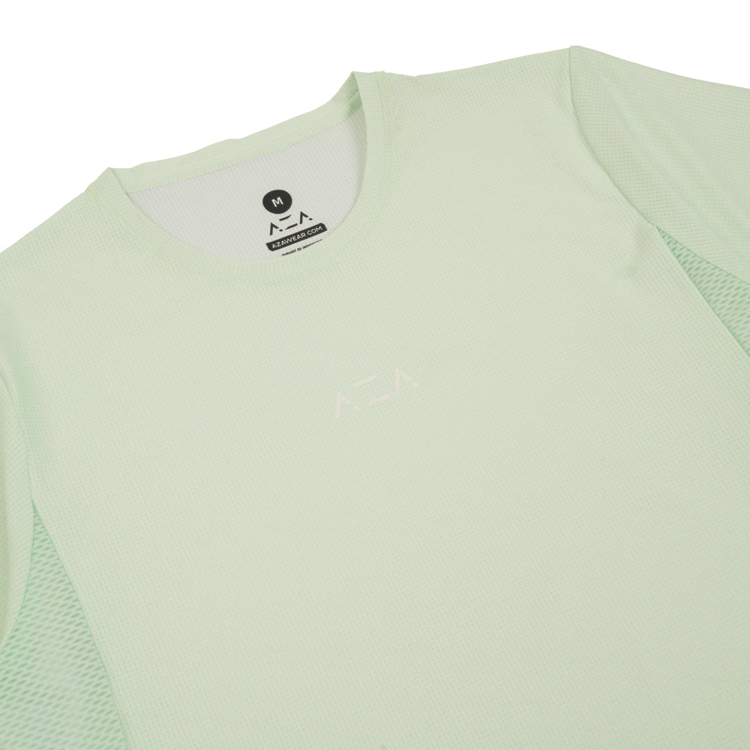 AZA Running Trimform Jersey – Pastel Green