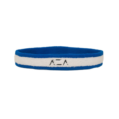 AZA x DBL Double Stripe Essential Headband - Blue