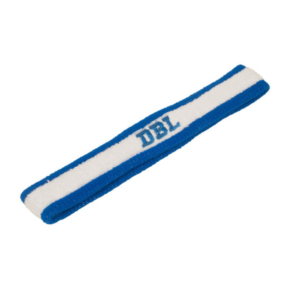 AZA x DBL Double Stripe Essential Headband - Blue