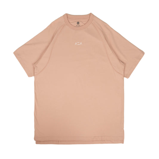AZA Cutout Essentials Oversized T-Shirt - Pink