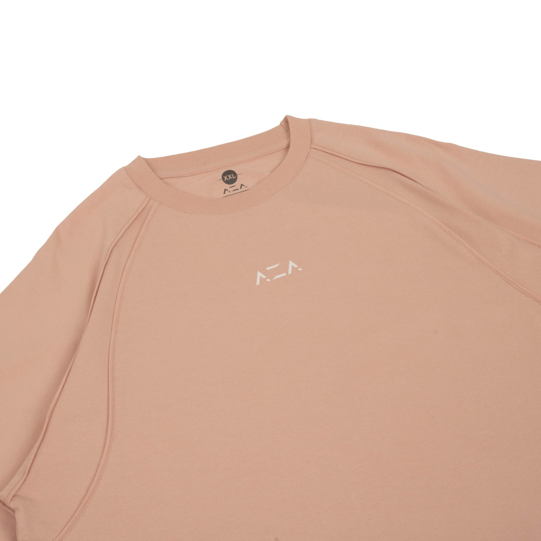AZA Cutout Essentials Oversized T-Shirt - Pink