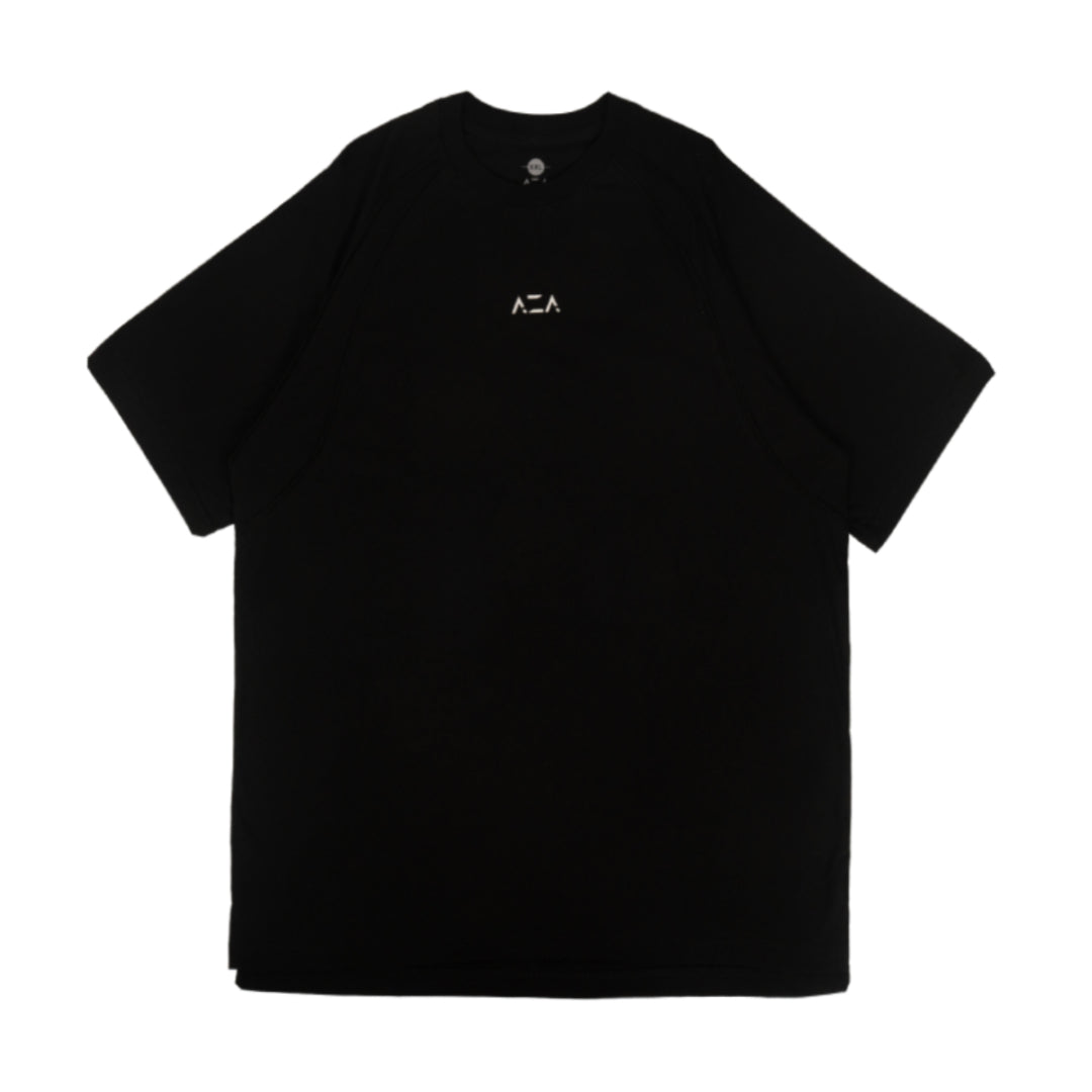 AZA Cutout Essentials Oversized T-Shirt - Black