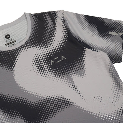 AZA x GFR Allover Print Motion Jersey - Gray