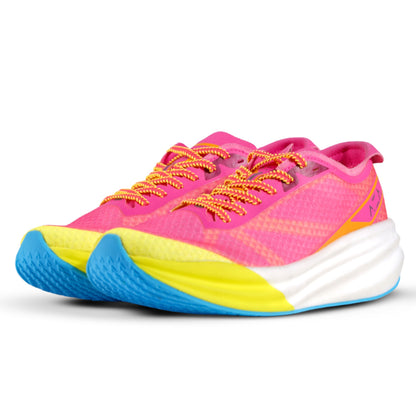 AZA Dash Neon Pink Lime Shoes - Pink